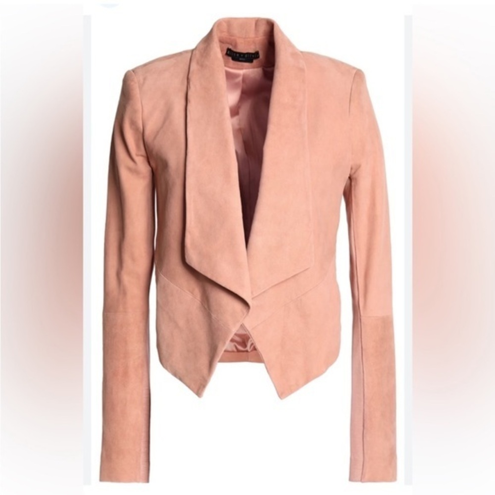 Alice + Olivia Harvey Suede Jacket